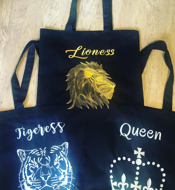 POS-I-TEES: Tote Bags Lioness - Image 2