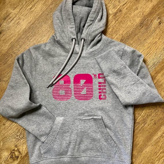 POS-I-TEES: Ladies Hoodies (Grey Heather )