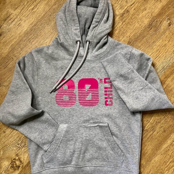 POS-I-TEES: Ladies Hoodies (Grey Heather )