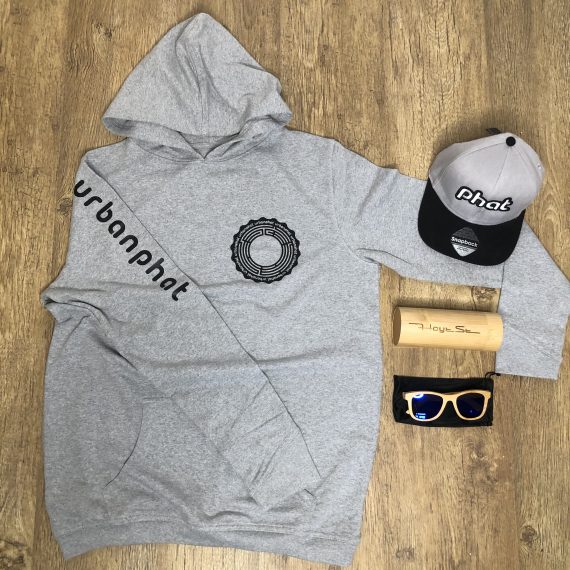 URBAN PH&T HOODIES: HEATHER GREY