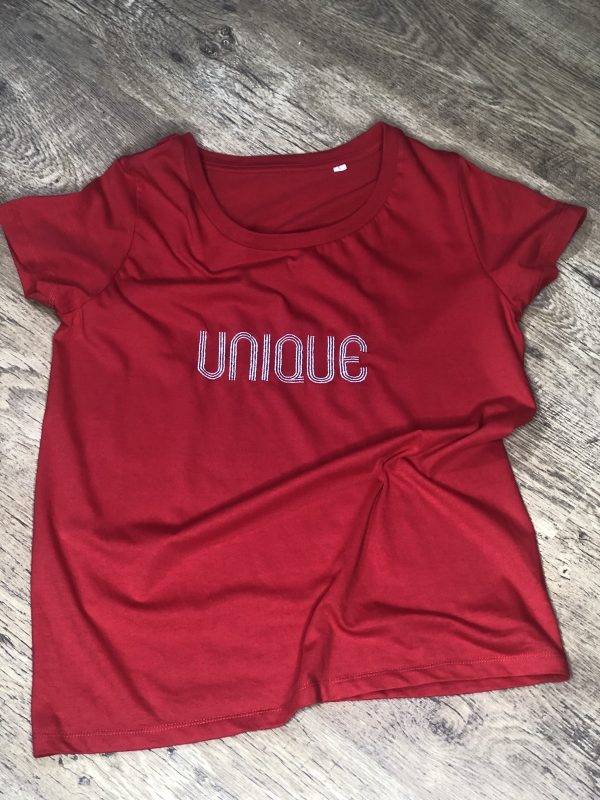 POS-I-TEES: Ladies Classic Slogan tee (embroidered) - Image 3