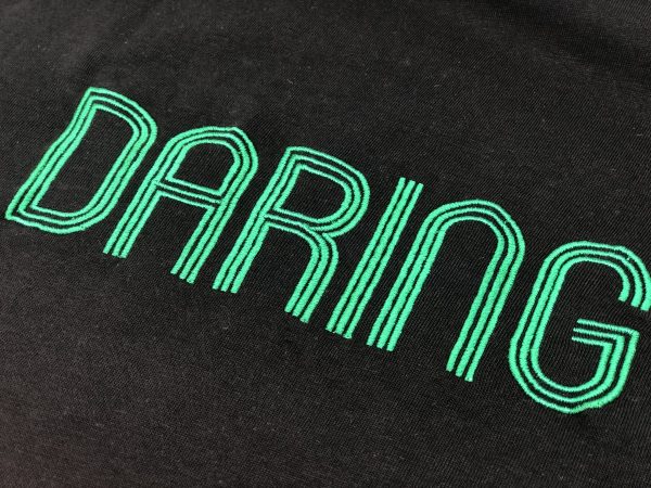 POS-I-TEES: Ladies Classic Slogan tee (embroidered) - Image 9