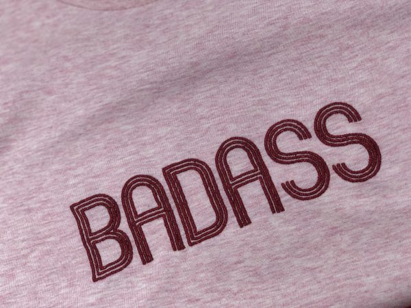 POS-I-TEES: Ladies Classic Slogan tee (embroidered) - Image 10