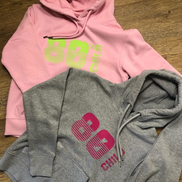 POS-I-TEES: Ladies Hoodies (Grey Heather ) - Image 2